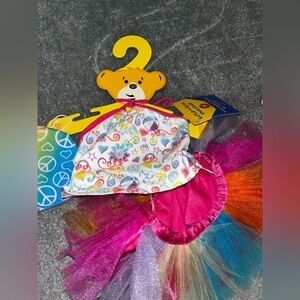 Colorful Build-A-Bear Outfit with Tutu